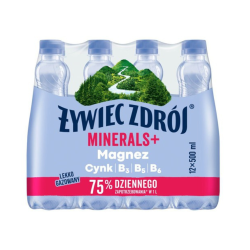Woda Żywiec Zdrój Minerals+ Magnez Lekko Gazowany 500ml