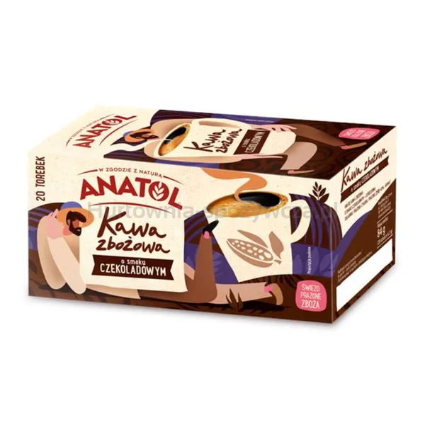 Delecta Anatol Kawa Zbożowa Czekolada expressowa 84g