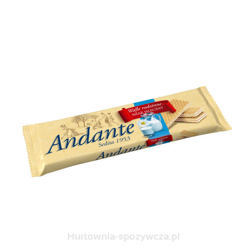 Andante Wafle Mleczne 130 G