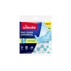 Ściereczka Uniwersalna Z Enzymami Vileda Pro Clean 4 Szt.