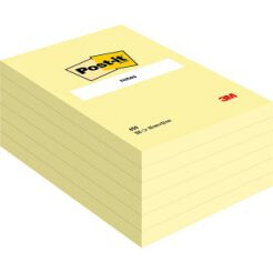 Bloczek samoprzylepny POST-IT® (659), 152x102mm, 1x100 kart., żółty