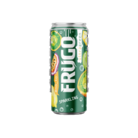 Frugo Ultragreen Napój gazowany wieloowocowy 250 ml