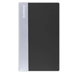 Wizytownik DONAU, PP, na 480 wizytówek, czarny