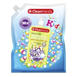 Mydło W Płynie Antybakteryjne Clean Hands, Guma Balonowa, Zapas, 1000Ml