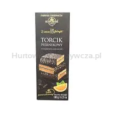 Kopernik Torcik piernikowy w czekoladzie deserowej z nadzieniem o smaku limonki 180 g