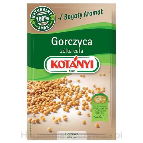 Kotanyi Gorczyca Żółta Cała 40G