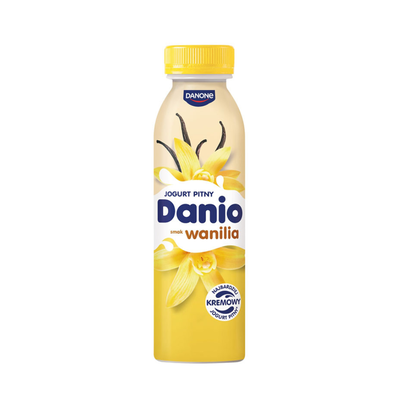 Danone Danio Jogurt pitny smak wanilia 270g