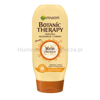 Garnier Botanic Therapy Miód  Propolis Odżywka Do Włosów Bardzo Zniszczonych, Z Rozdwajającymi Się Końcówkami 200 Ml