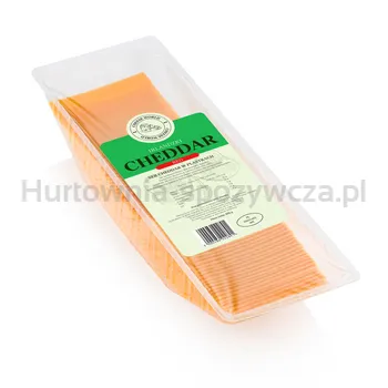 Ser cheddar irlandzki plastry 800g Cheese World