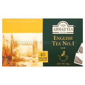 Ahmad Herbata English Tea No.1 40Torebek x2G B/Zawieszki