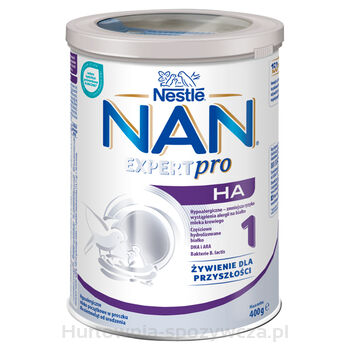 Nan Expertpro Ha 1 Hypoalergiczne Mleko Początkowe W Proszku Dla Niemowląt Od Urodzenia 400 G