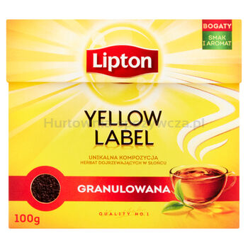 Lipton Herbata Czarna Granulowana 100 G