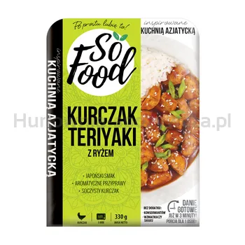 So Food Kurczak Teriyaki z ryżem 330g