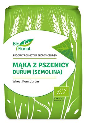 Mąka Z Pszenicy Durum (Semolina) Bio 1 Kg - Bio Planet [BIO]