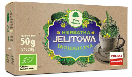 Herbatka Jelitowa Bio (25 X 2 G) 50 G - Dary Natury [BIO]