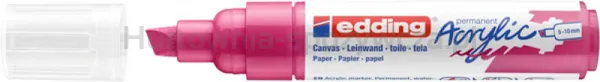 Marker akrylowy e-5000 EDDING, 5-10 mm, matowa telemagenta