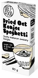 Makaron Shiritaki konjac owsiany spaghetti suchy 80 g
