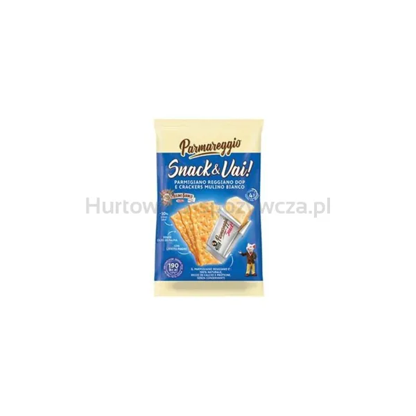 Ser Parmareggio Parmigiano Reggiano ChNP z niesolonymi krakersami 45g