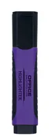 Zakreślacz OFFICE PRODUCTS z gumowym uchwytem, 2-5mm, fioletowy - 2