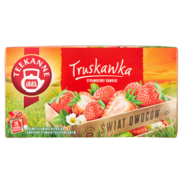 Teekanne Herbatka Owocowa Świat Owoców Truskawka 20 X 2,50G
