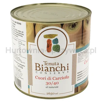 Karczochy serca 2650 ml Tenuta Bianchi