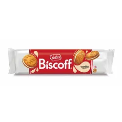 Biscoff ciastka z kremem waniliowym 110g