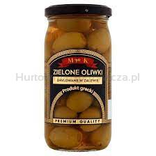 Mk Oliwki Greckie Zielone Drylowane 350G