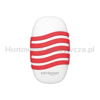 Gumka uniwersalna KEYROAD Wave, blister, mix kolorów - 5