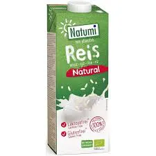 Natumi Napój Ryżowy Bez Dodatku Cukrów Bezglutenowy Bio 1 L 