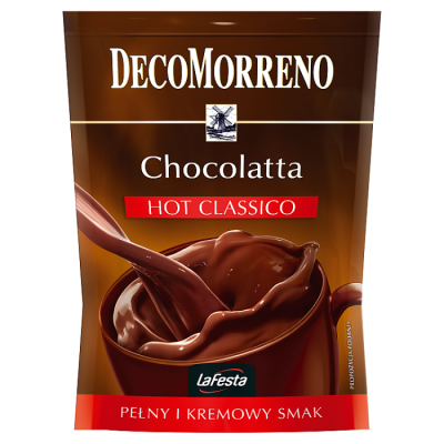 Decomorreno Napój Instant  La Festa Chocolatta Hot Classico O Smaku Czekoladowym 150 G