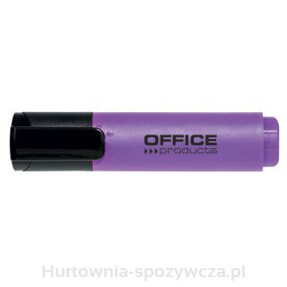 Zakreślacz Fluorescencyjny Office Products, 2-5Mm (Linia), Fioletowy