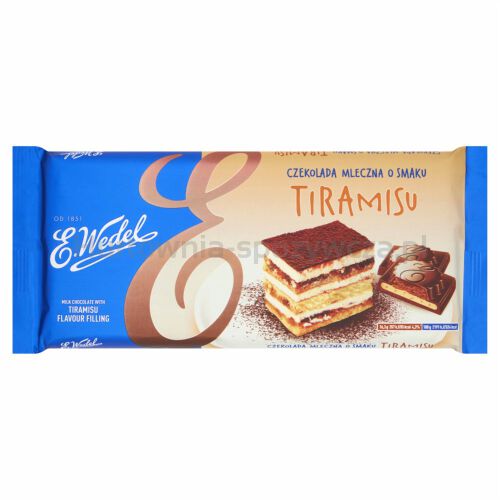 Wedel Czekolada Mleczna O Smaku Tiramisu 293G