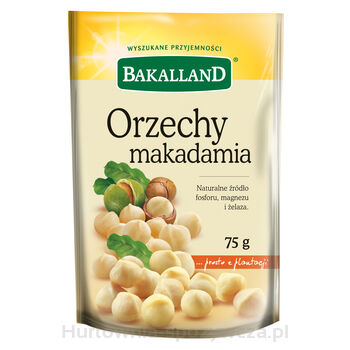 Orzechy Makadamia 75G Bakalland