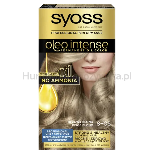 Syoss Oleo Krem Koloryzujący Beżowy Blond 8-05