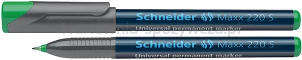 Schneider Foliopis permanentny Maxx 220 S, 0,4mm, zielony 
