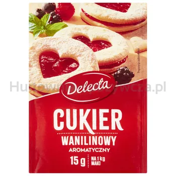 Delecta Cukier Wanilinowy Aromatyczny 15G 