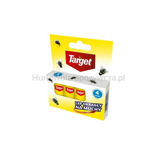 Lep Na Muchy Target Okrągły 4 Szt