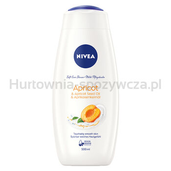 Nivea Żel Pod Prysznic Apricot  Apricot Seed Oil 500 Ml