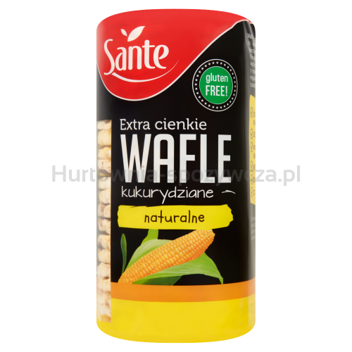 Sante Extra Cienkie Wafle Kukurydziane 120g