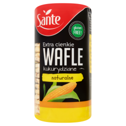 Extra Cienkie Wafle Kukurydziane 120G Sante