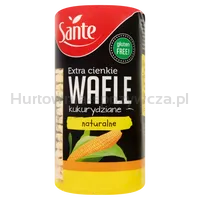 Sante Extra Cienkie Wafle Kukurydziane 120g