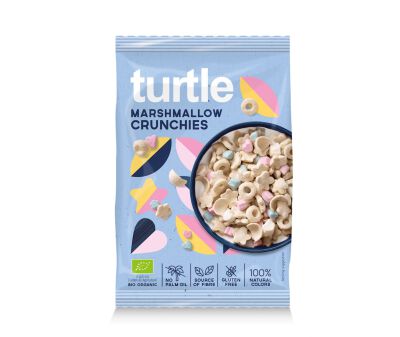 Chrupki Zbożowe Z Piankami Marshmallow Bezglutenowe Bio 40 G - Turtle [BIO]