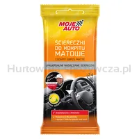 Moje Auto Nasączone Ściereczki Do Kokpitu Matowe 24Szt 
