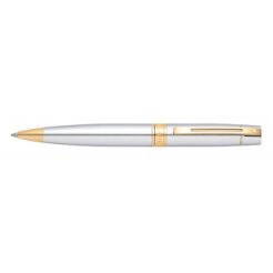 Długopis SHEAFFER 300 (9342), chromowany/złoty