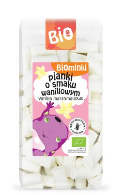 Pianki O Smaku Waniliowym Bezglutenowe Bio 100 G - Biominki [BIO]