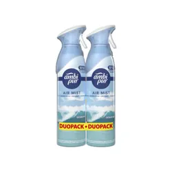 Ambi Pur Odświeżacz Powietrza W Sprayu Ocean Mist  2 x 185 ml