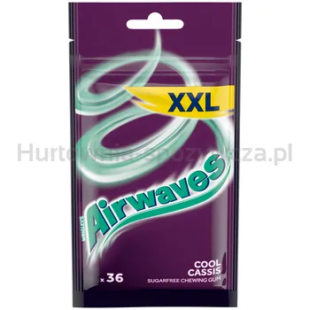 Airwaves Cool Cassis 36 drażetek 50g