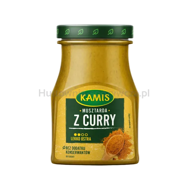 Kamis Musztarda z curry 185 g