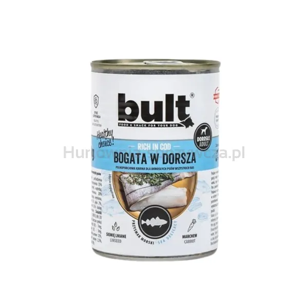 Bult Karma W Puszce Dla Psa Bogata W Dorsza 800G