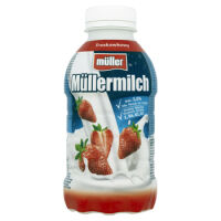 Mullermilch Napój Mleczny Truskawkowy 400G